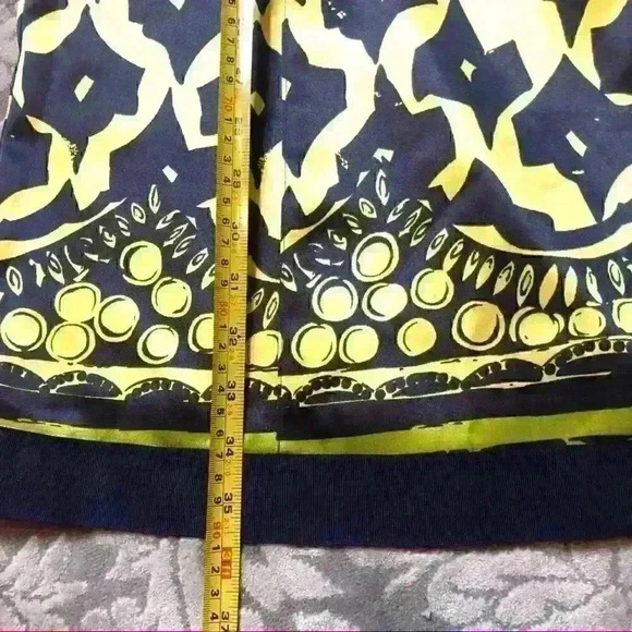 Just Sweet Multi Patterned Silk Dress - Picture 14 of 15
